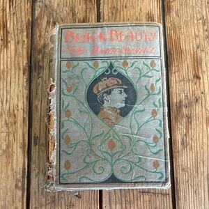 Antique 'Black Beauty' Book with Illustrated Cover